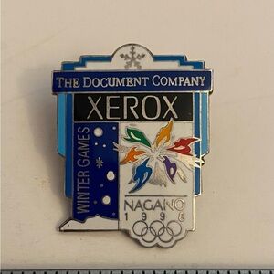 Xerox Nagano 1997 Olympic Winter Games Pin